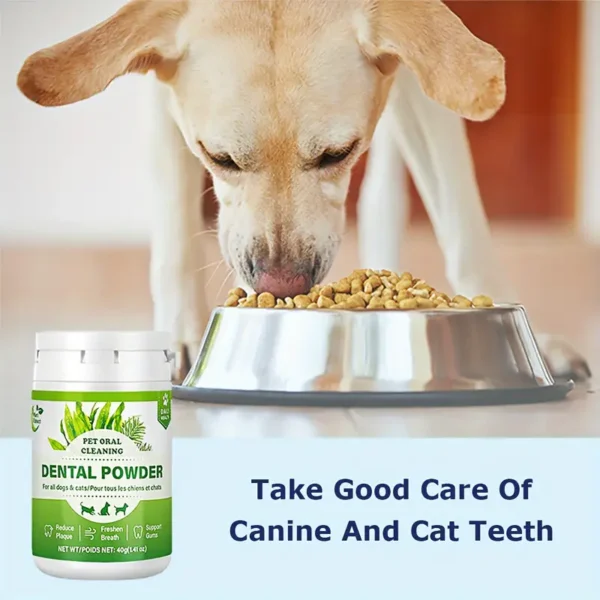 Pet Teeth Cleaning Powder for dogs and cats