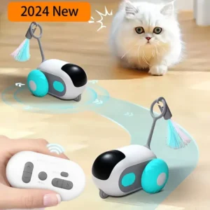 Intelligent cat car with remote cntrol and obstacle avoiding